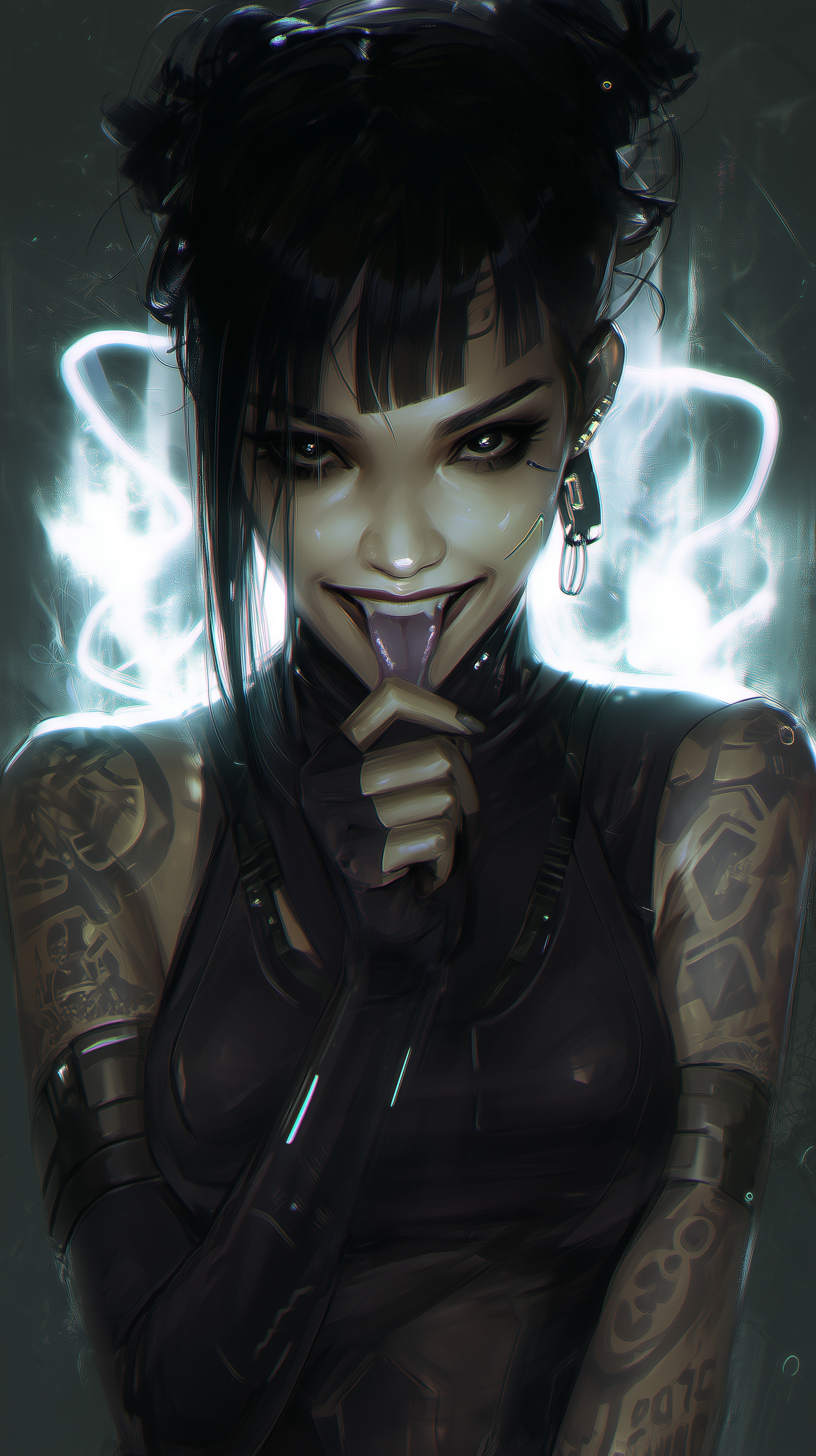 fishnet darkwave fashion